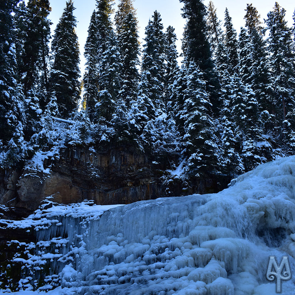 Winter's Frozen Ousel Falls