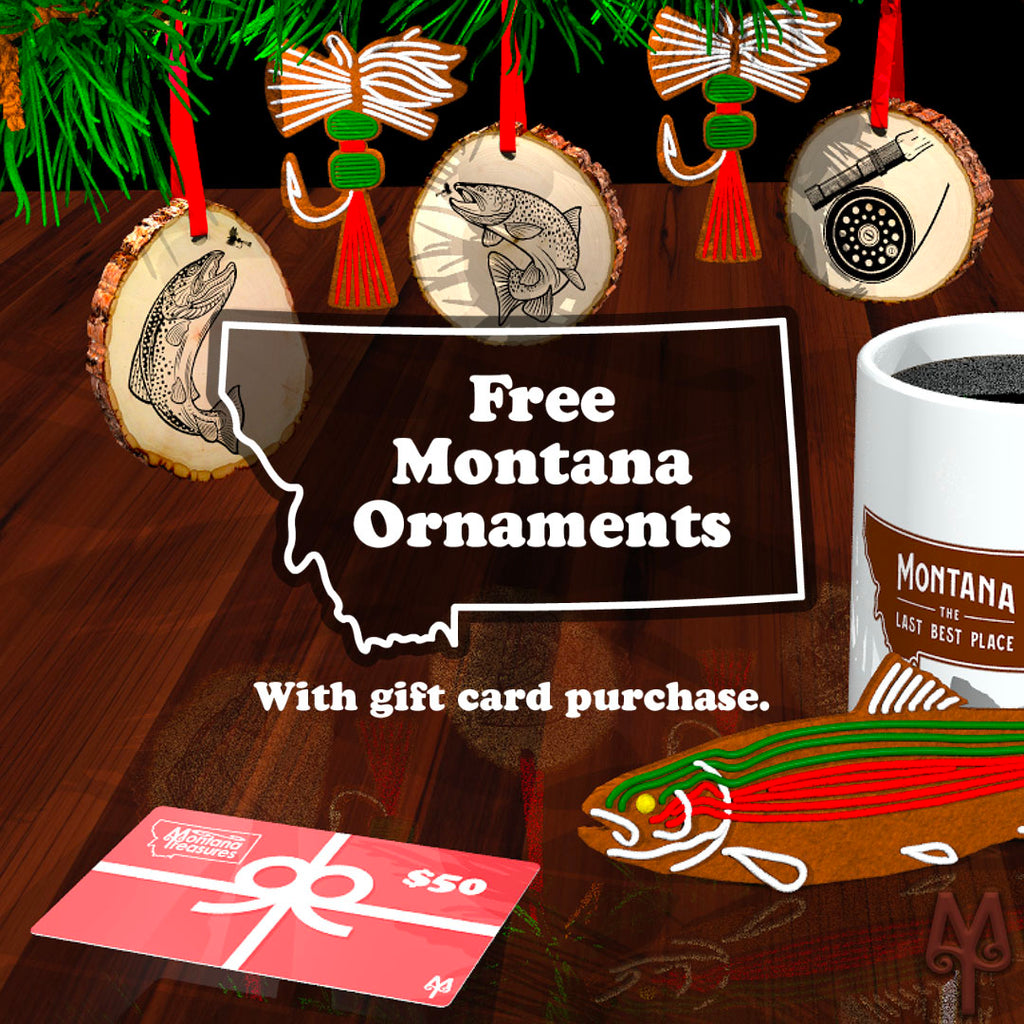 Free Montana Themed Christmas Tree Ornaments