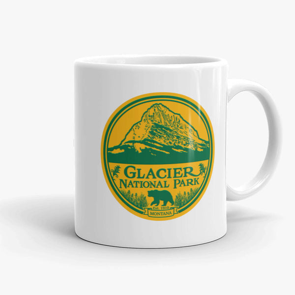 Glacier National Park, coffee mug, 11 oz, front