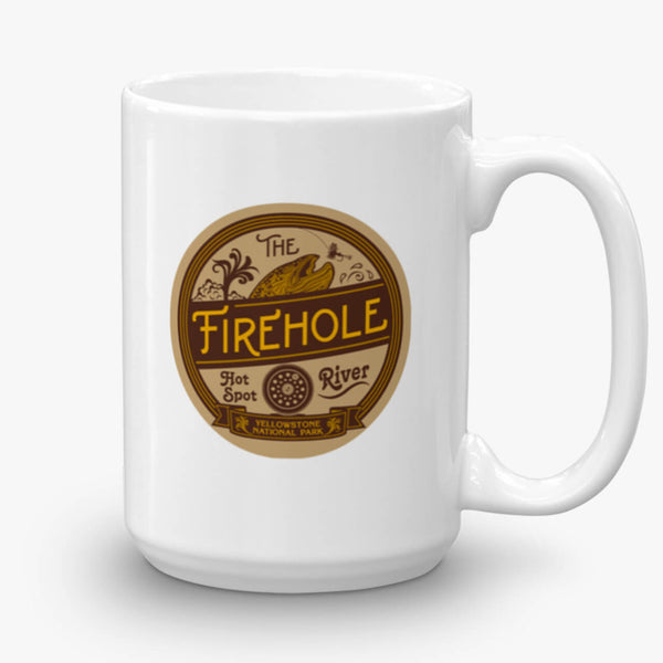 Firehole River, coffee mug, 15 oz, front