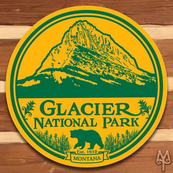 New Glacier National Park, Wall Sign