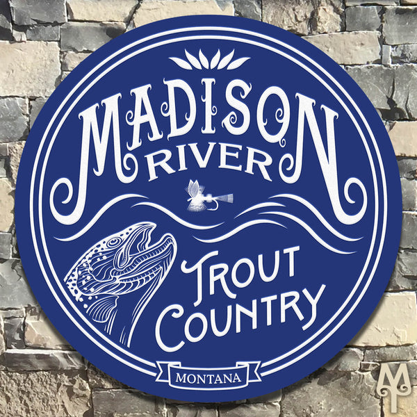 New Madison River, Wall Sign