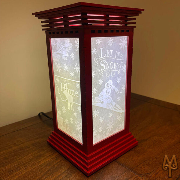Montana Christmas Lantern / Lamp